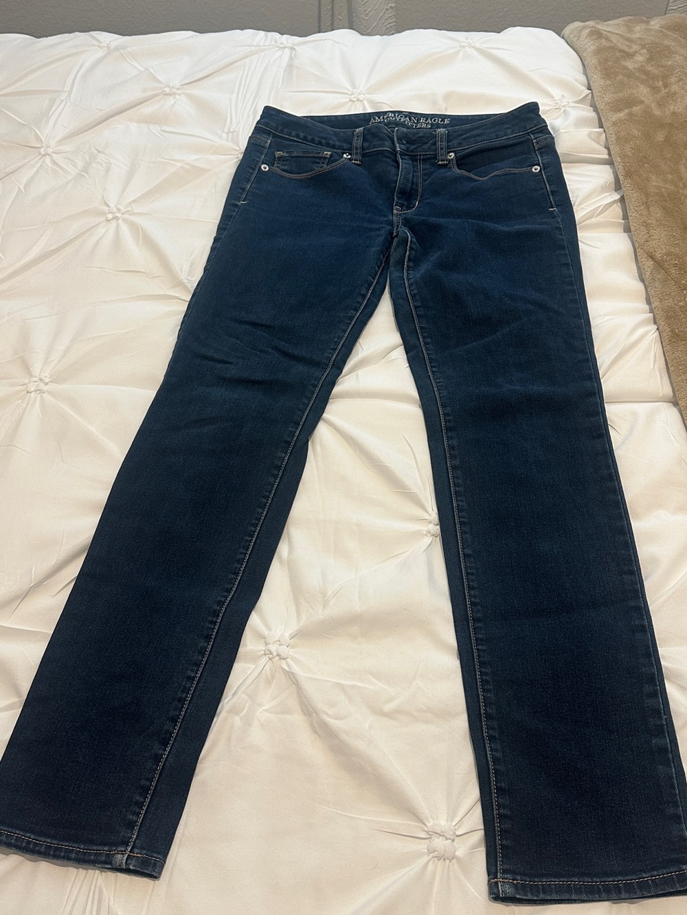 American Eagle Outfitters Dark Blue Skinny Jeans